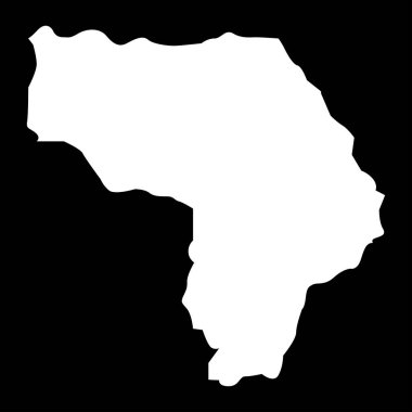 Kapisa eyalet haritası, Afganistan idari bölümü.