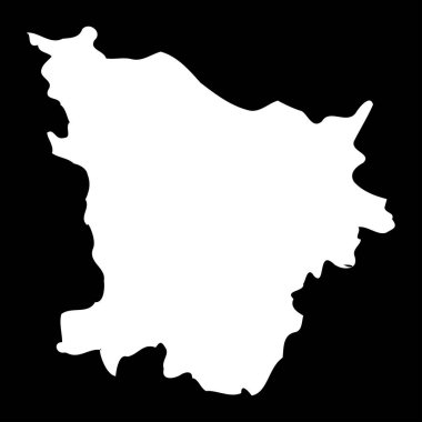 Annaba eyalet haritası, Cezayir idari bölümü.