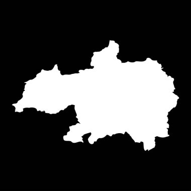 Bordj Bou Arreridj eyalet haritası, Cezayir idari bölümü.