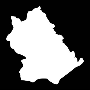 Barda bölge haritası, Azerbaycan idari bölümü.