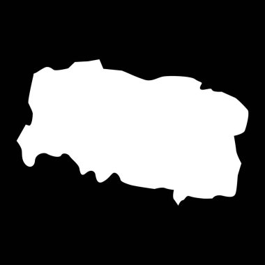 Goychay bölge haritası, Azerbaycan idari bölümü.