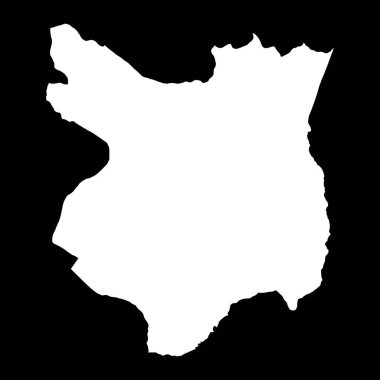 Mondulkiri eyalet haritası, Kamboçya idari bölümü. Vektör illüstrasyonu.