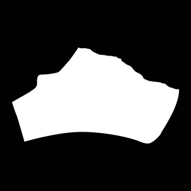 Murqub bölge haritası, Libya idari bölümü. Vektör illüstrasyonu.