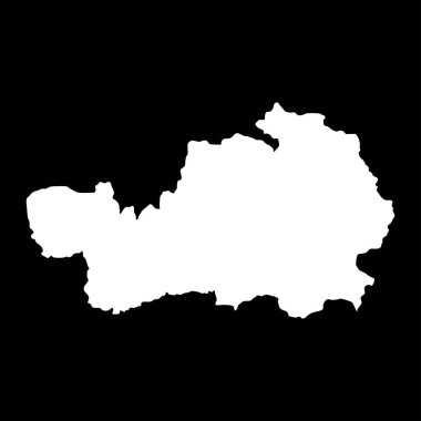 Betsiboka bölgesi haritası, Madagaskar 'ın idari bölümü. Vektör illüstrasyonu.