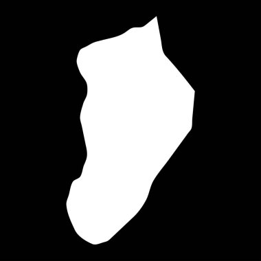 Putrajaya haritası, Malezya idari bölümü. Vektör illüstrasyonu.