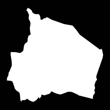 Negeri Sembilan devlet haritası, Malezya idari bölümü. Vektör illüstrasyonu.