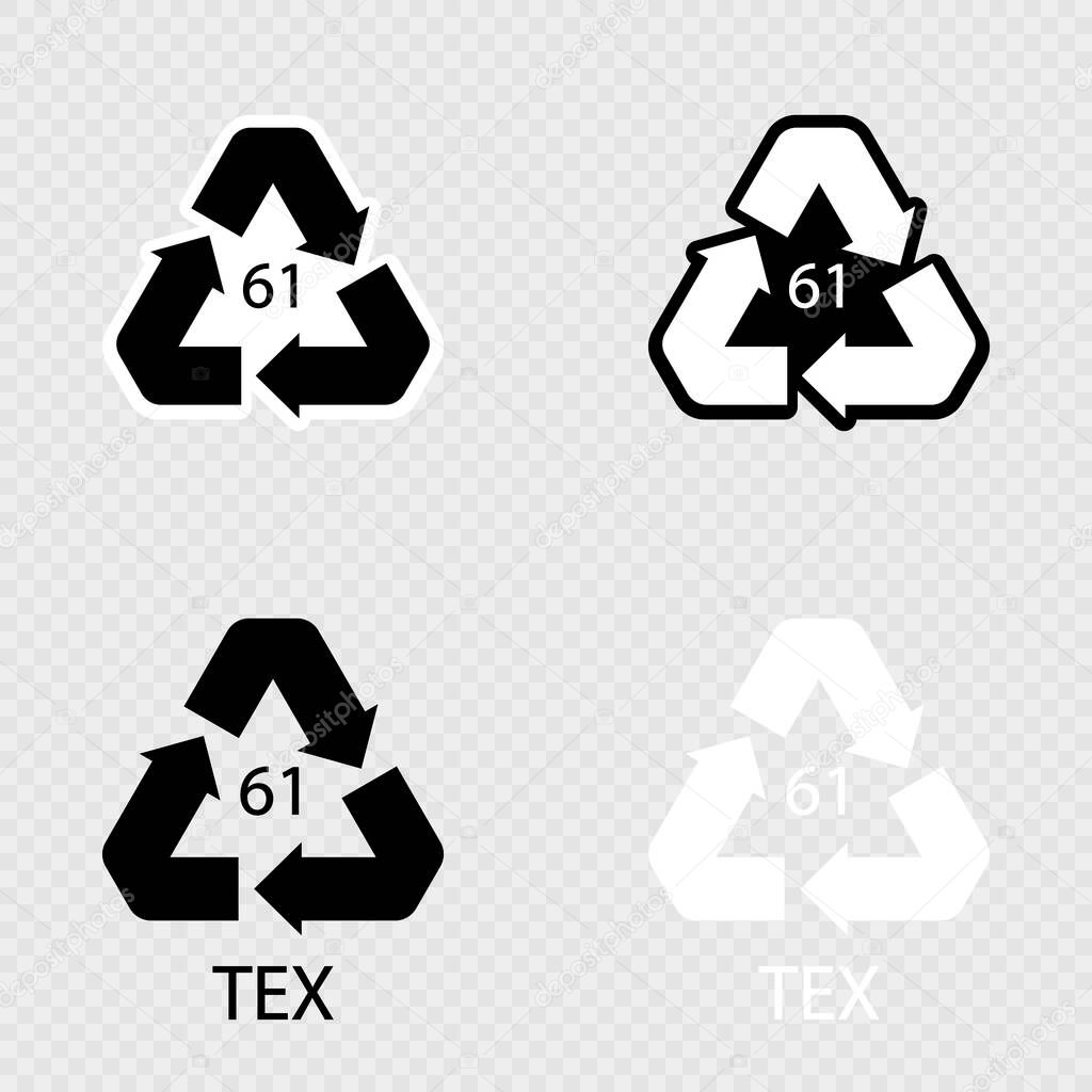 Bio matter organic material recycling code 61 TEX set.