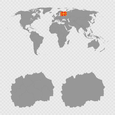 Kuzey Makedonya Dünya Konumu Haritası Belirlendi.