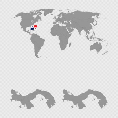 Dünya Konumu ile Panama Haritası Ayarları.