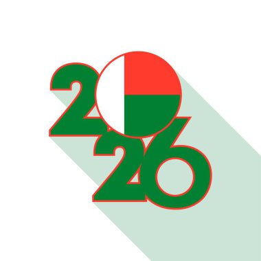 İçinde Madagaskar Bayrağı olan 2026 Long Shadow Banner.