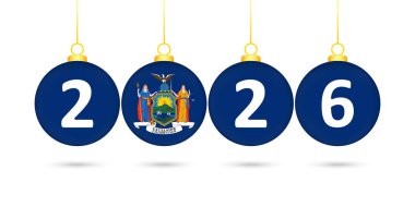 New York Eyaleti Yılbaşı Baloları 2026 Dekorasyonu.