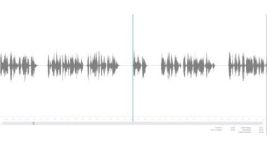 Soyut dalga hareket eşitleyicisi. Ses dalgası dengeleyici spektrum, Müzik Dengeleyici, Ses Görselleştirme. Soyut müzik ses dalgası veya izole edilmiş ses dalgası.