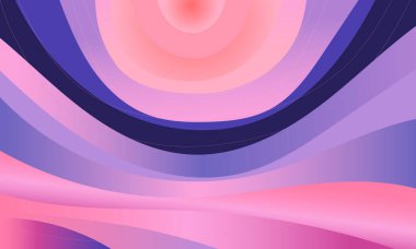 Soyut renkli 3D kağıt çizim seti. Zıt renkler. Sancak sunumu, el ilanı, poster ve davetiyeler için vektör tasarımı düzeni. Modern sanat