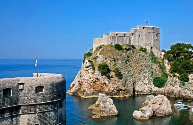 Dubrovnik 'teki Lovrijenac Kalesi