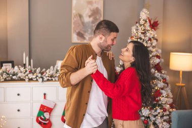 Güzel, genç ve aşık bir çift Noel 'i evde birlikte geçirir müzik dinleyerek, dans ederek ve kış tatilinin tadını çıkararak eğlenirler. 