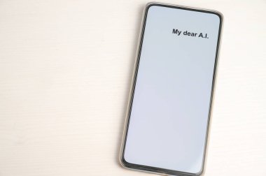 Yapay zekaya sahip aygıt, yapay zekayla diyalog.