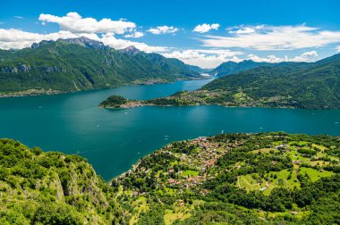 Como Gölü Panorama, Bellagio ve Lecco şubesi, Menaggio 'dan..