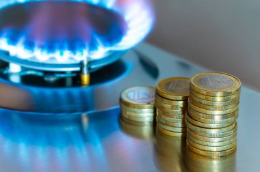 Gaz sobası yanıyor, üstünde de bozuk paralar var. Benzin giderleri ve gümrük vergilerinde artış.