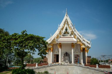 Wat Warapho ya da Wat Wang Rakhang Tayland 'ın Ayutthaya iline bağlı Ayutthaya kentinde, Kasım 2022