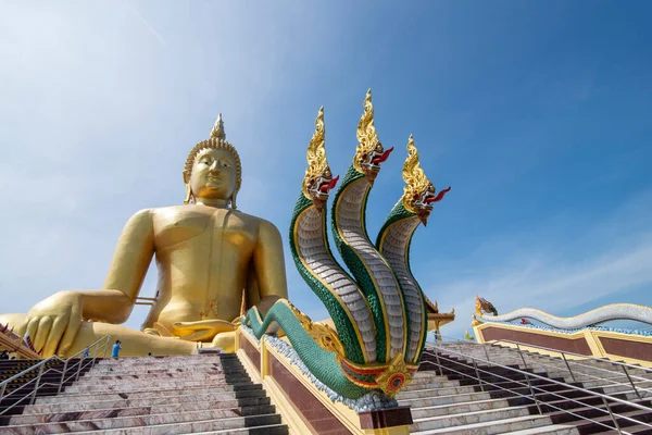 Wat Muang Village Wiset Chai Chan Province Ang Thong Thailand — Stock Photo, Image