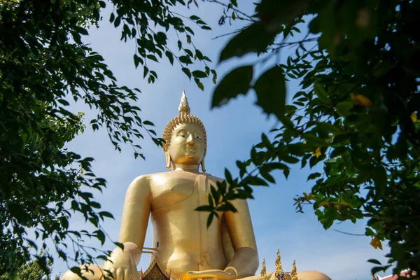 Wat Muang Village Wiset Chai Chan Province Ang Thong Thailand —  Fotos de Stock