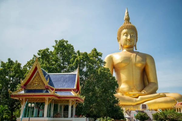 Wat Muang Village Wiset Chai Chan Province Ang Thong Thailand — Foto de Stock
