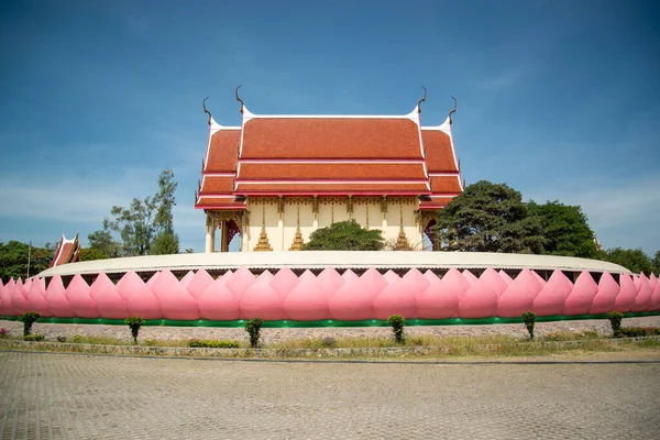 Wat Muang Vesnici Wiset Chai Chan Provincii Ang Thong Thajsku — Stock fotografie