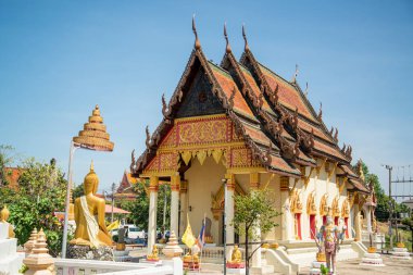 Ayutthaya şehrindeki Wat Phraya Tikaram Tayland 'da Ayutthaya ili, Ayutthaya, Ayutthaya, Kasım 2022