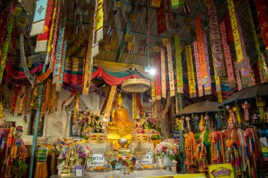 Ayutthaya şehrindeki Wat Tha Ka Rong Tayland 'ın Ayutthaya iline bağlı Ayutthaya, Ayutthaya, Kasım 2022