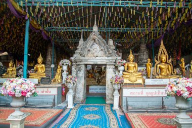 Ayutthaya şehrindeki Wat Tha Ka Rong Tayland 'ın Ayutthaya iline bağlı Ayutthaya, Ayutthaya, Kasım 2022