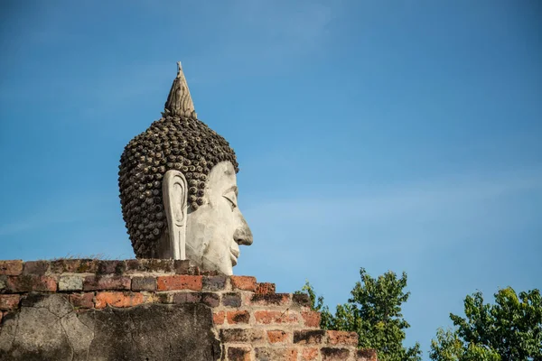 Buddha Wat Yai Chai Monghage City Ayutthaya Province Ayutthaya Thailand — стоковое фото