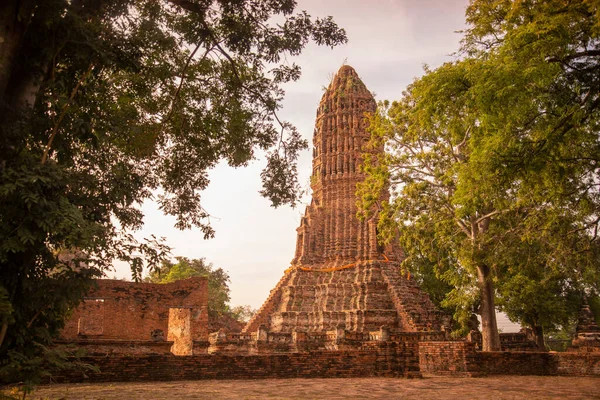 Temple Ruins Wat Worachet City Ayutthaya Province Ayutthaya Thailand Thailand — Stock Photo, Image