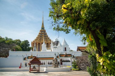 the Wat Phra Phutthabat in the Town of Phra Phutthabat in the Province of Saraburi in Thailand,  Thailand, Saraburi, November, 2022