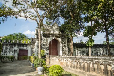 a Gate of the Phra Narai Ratchaniwet Palace in the City of Lopburi in the Province of Lopburi in Thailand,  Thailand, Lopburi, November, 2022