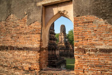 the Ruins of the  Wat Phra Sri Rattana Mahathat in the City of Lopburi in the Province of Lopburi in Thailand,  Thailand, Lopburi, November, 2022