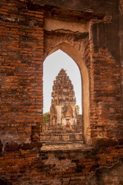 the Ruins of the  Wat Phra Sri Rattana Mahathat in the City of Lopburi in the Province of Lopburi in Thailand,  Thailand, Lopburi, November, 2022