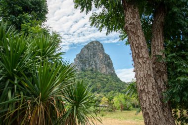 the Landscape at the Khao Chin Lae Mountains near the City of Lopburi in the Province of Lopburi in Thailand,  Thailand, Lopburi, November, 2022