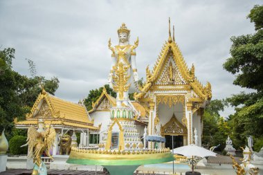 the Wat Khung Tha Lao near the City of Lopburi in the Province of Lopburi in Thailand,  Thailand, Lopburi, November, 2022