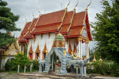 the Wat Khung Tha Lao near the City of Lopburi in the Province of Lopburi in Thailand,  Thailand, Lopburi, November, 2022