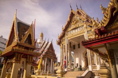  the Wat Si Maha Racha in the City of Si Racha in the Province of Chonburi in Thailand,  Thailand, Siracha, November, 2022