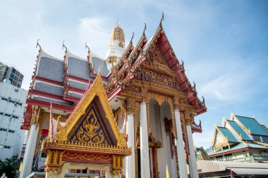  the Wat Si Maha Racha in the City of Si Racha in the Province of Chonburi in Thailand,  Thailand, Siracha, November, 2022