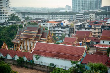 the Wat Mai Hat Krathingthong in the city of Jomtien near Pattaya in the Province of Chonburi in Thailand,  Thailand, Jomtien, November, 2022