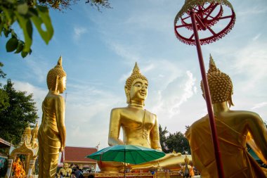 the Big Buddha Temple on the Pratamnak Hill in the city of Jomtien near Pattaya in the Province of Chonburi in Thailand,  Thailand, Pattaya, November, 2022