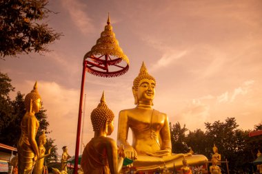 the Big Buddha Temple on the Pratamnak Hill in the city of Jomtien near Pattaya in the Province of Chonburi in Thailand,  Thailand, Pattaya, November, 2022