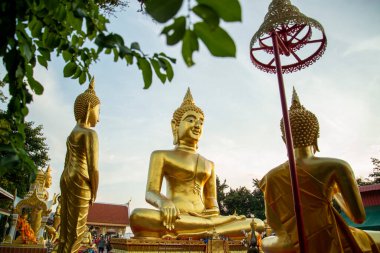 the Big Buddha Temple on the Pratamnak Hill in the city of Jomtien near Pattaya in the Province of Chonburi in Thailand,  Thailand, Pattaya, November, 2022