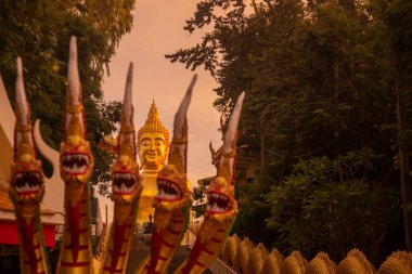 the Big Buddha Temple on the Pratamnak Hill in the city of Jomtien near Pattaya in the Province of Chonburi in Thailand,  Thailand, Pattaya, November, 2022