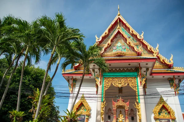 Wat Rat Niyomtham City Racha Province Chonburi Thailand Thailand Siracha — Zdjęcie stockowe