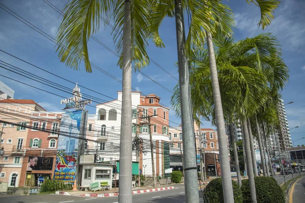 Road City Jomtien Pattaya Province Chonburi Thailand Thailand Jomtien November —  Fotos de Stock