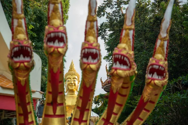 Big Buddha Temple Pratamnak Hill City Jomtien Pattaya Province Chonburi — Stock Photo, Image