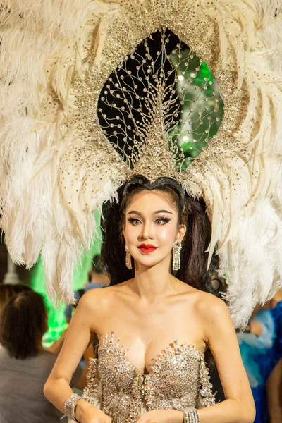 Model Tiffany Show Pattaya Posing Shop City Pattaya Province Chonburi —  Fotos de Stock